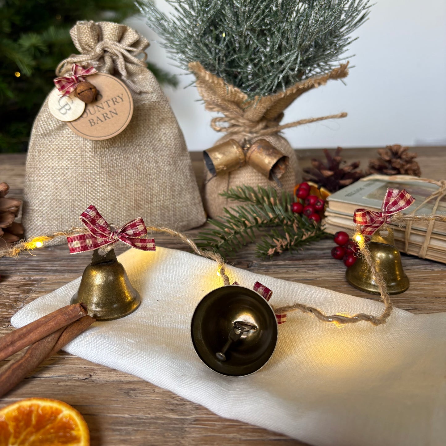 Bell Fairy Light Garland