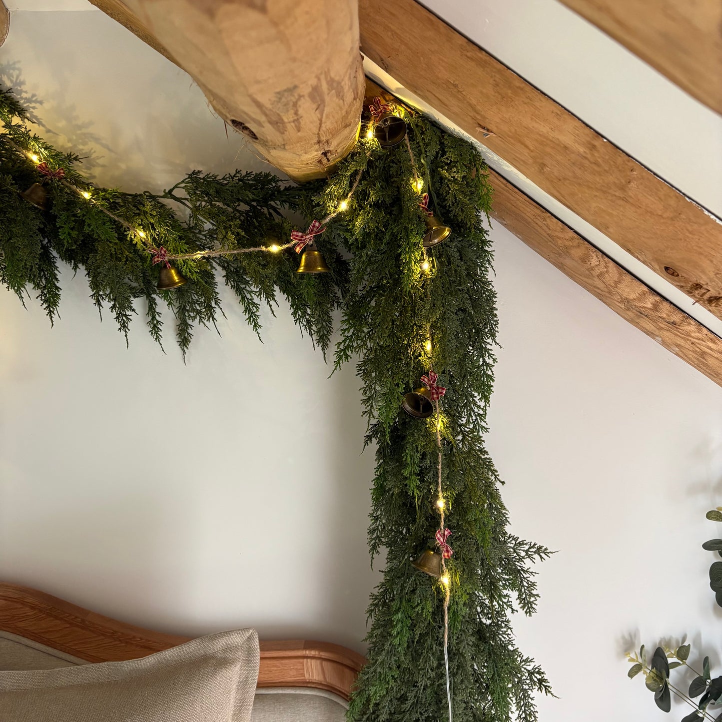 Bell Fairy Light Garland