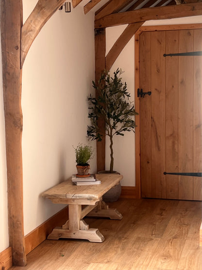 Solid pine coffee table