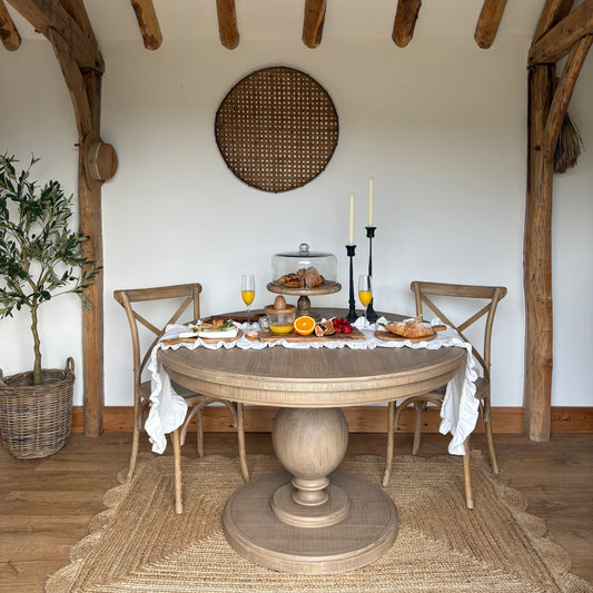 Vancouver Round Extending Dining Table