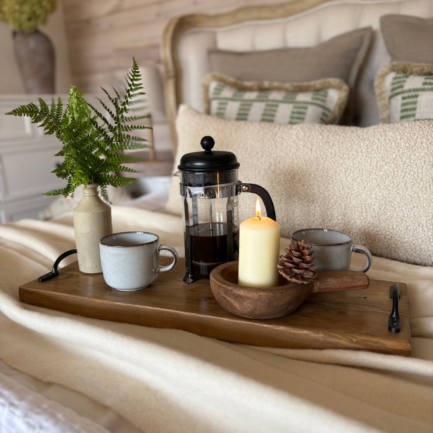 Reclaimed Wood Tray